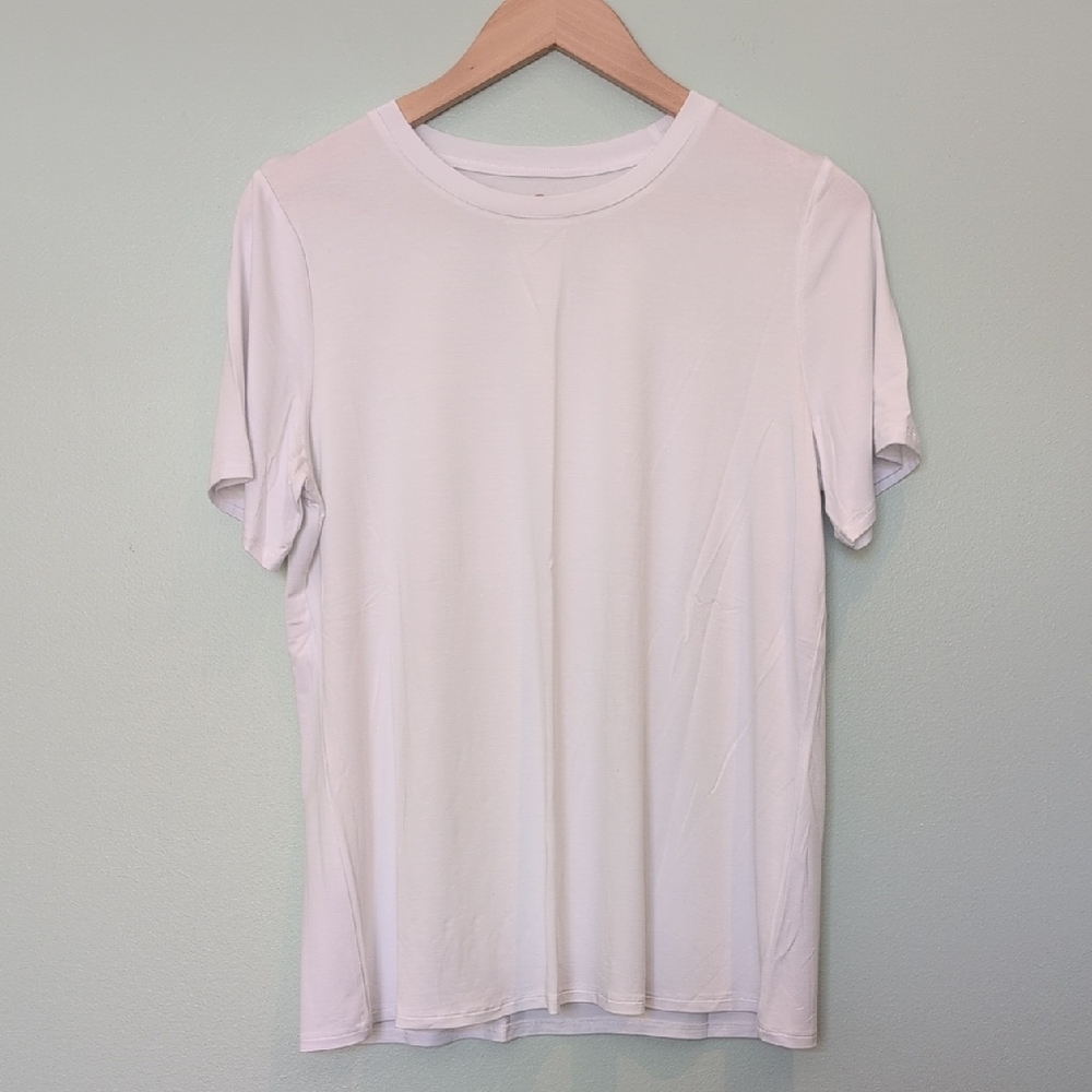 Laurie Felt White Crew Tee
